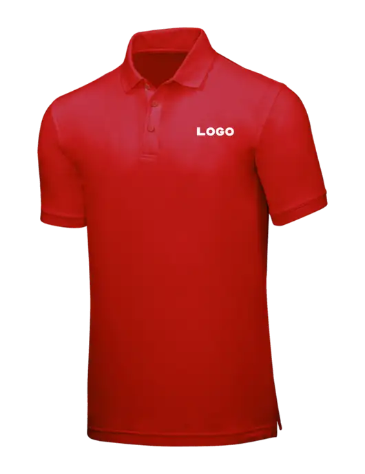 Red Core Classic Pique w/Logo