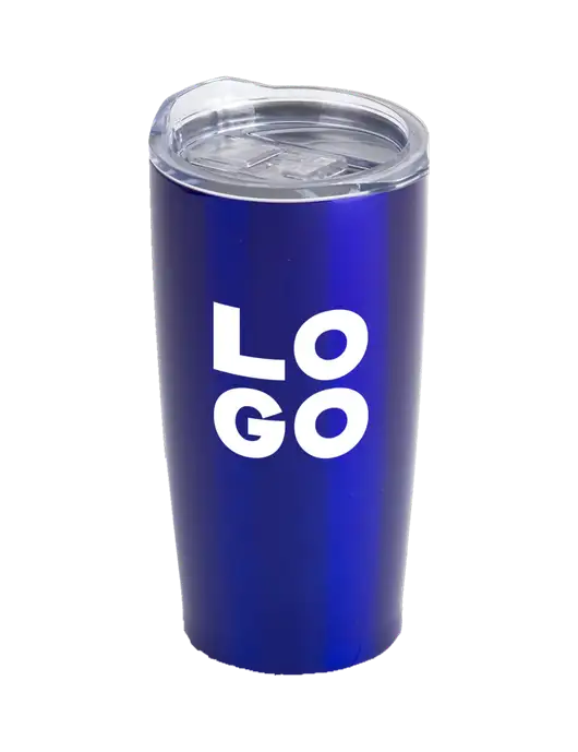 Society Blue 20 oz Insulated Tumbler w/Logo