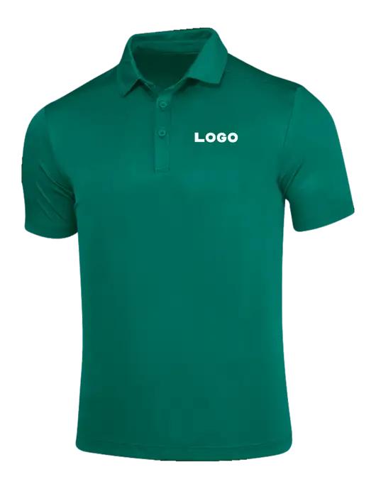 Green Posi-UV Pro Polo w/Logo