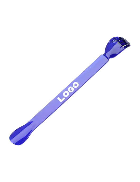 EasyReach Blue Back Scratcher with Shoehorn w/Logo