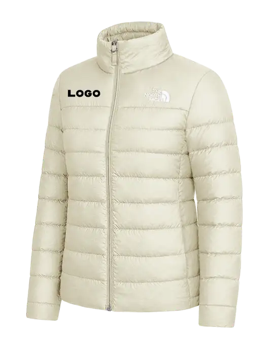 The North Face Womens Ivory Down Hybrid Jacket w/Logo