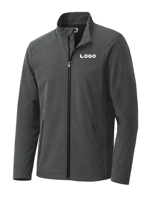 OGIO Dark Grey Commuter Full-Zip Soft Shell  w/Logo