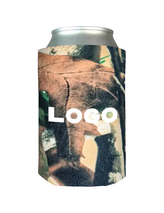 Timber Camo Foam Coolie w/Logo