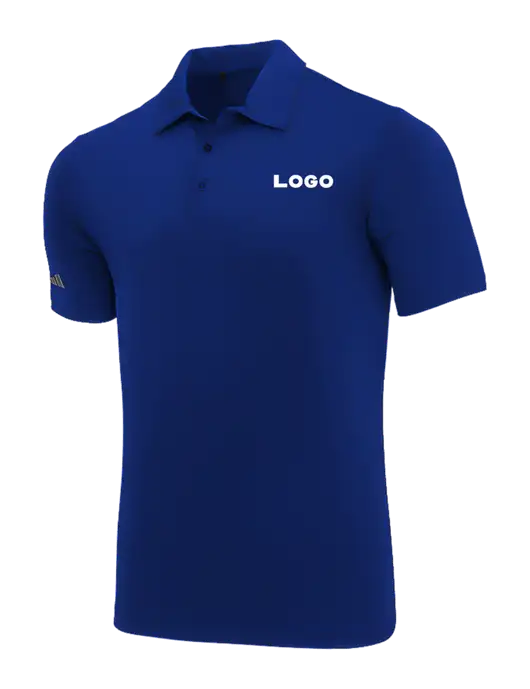 Adidas Dark Royal Ultimate Solid Polo w/Logo