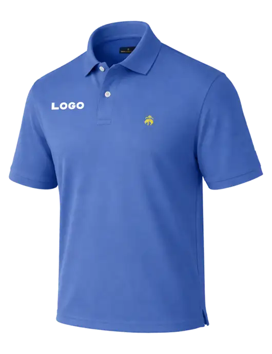 Brooks Brothers Pima Cotton Light Blue Pique Polo w/Logo