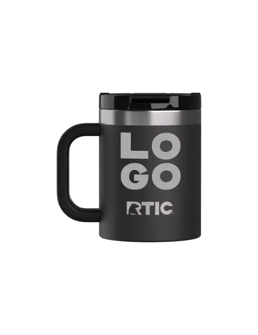 RTIC 12oz Essential Black Mug w/Logo