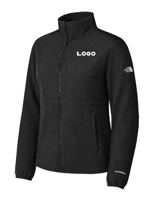 The North Face Womens Black Edge Stretch Soft Shell Jacket w/Logo