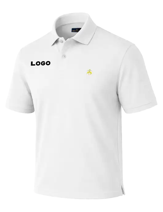 Brooks Brothers Pima Cotton White Pique Polo w/Logo