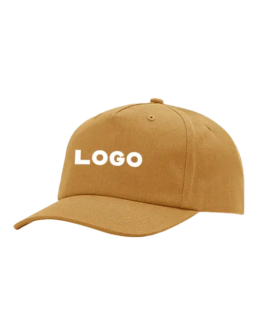 Richardson 5-Panel Gold Yellow Relaxed Gramps Cap w/Logo