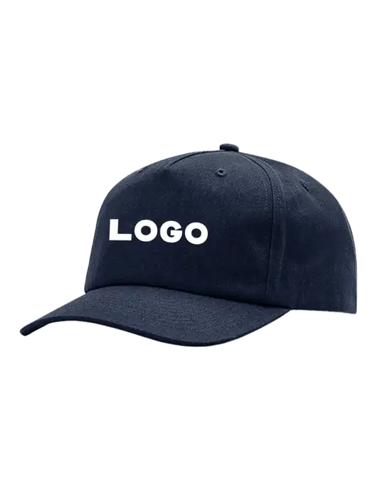 Richardson 5-Panel Navy Relaxed Gramps Cap w/Logo